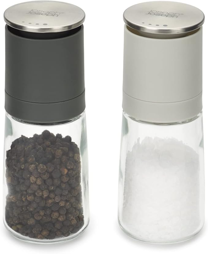 Joseph Joseph Milltop No Spill Salt & Pepper Mills