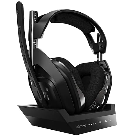 ASTRO Gaming A50  Best wireless headset for gaming.